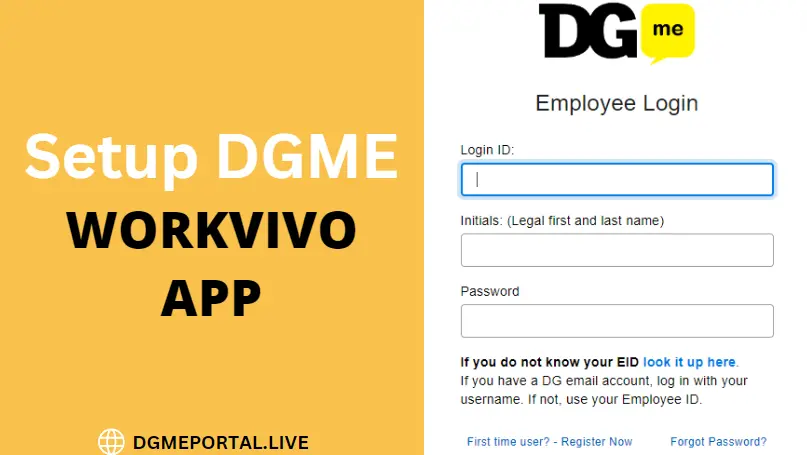 DGME Login App