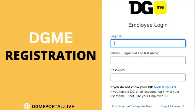 DGME Registration